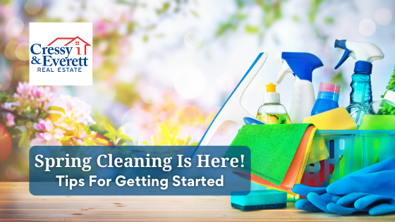 Use these tips to make your spring cleaning manageable and efficient!